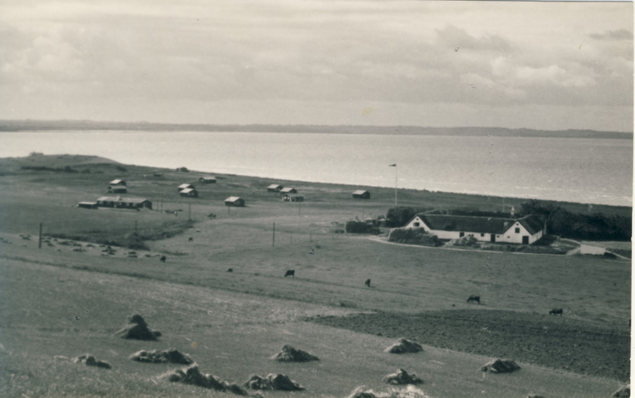 Udsigt over B.W. kolonien ved Sejerø bugt - 1940'erne (B4040)