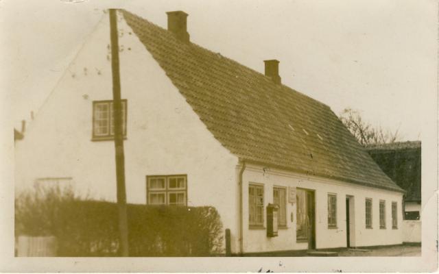 Den gamle Rytterskole - ca. 1930 (B4463)