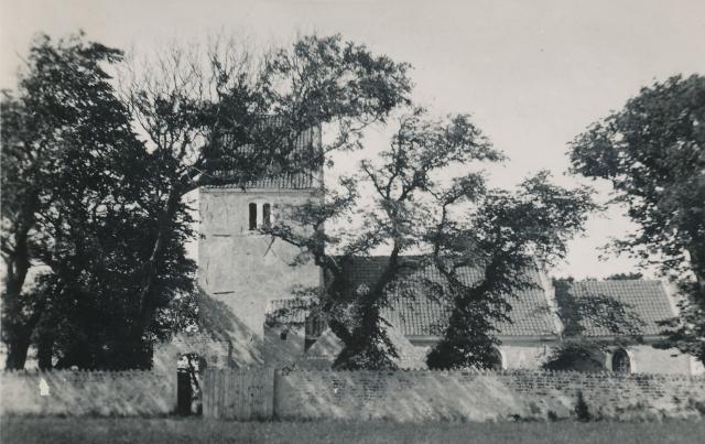 Odden Kirke - ca. 1940 (B6379)