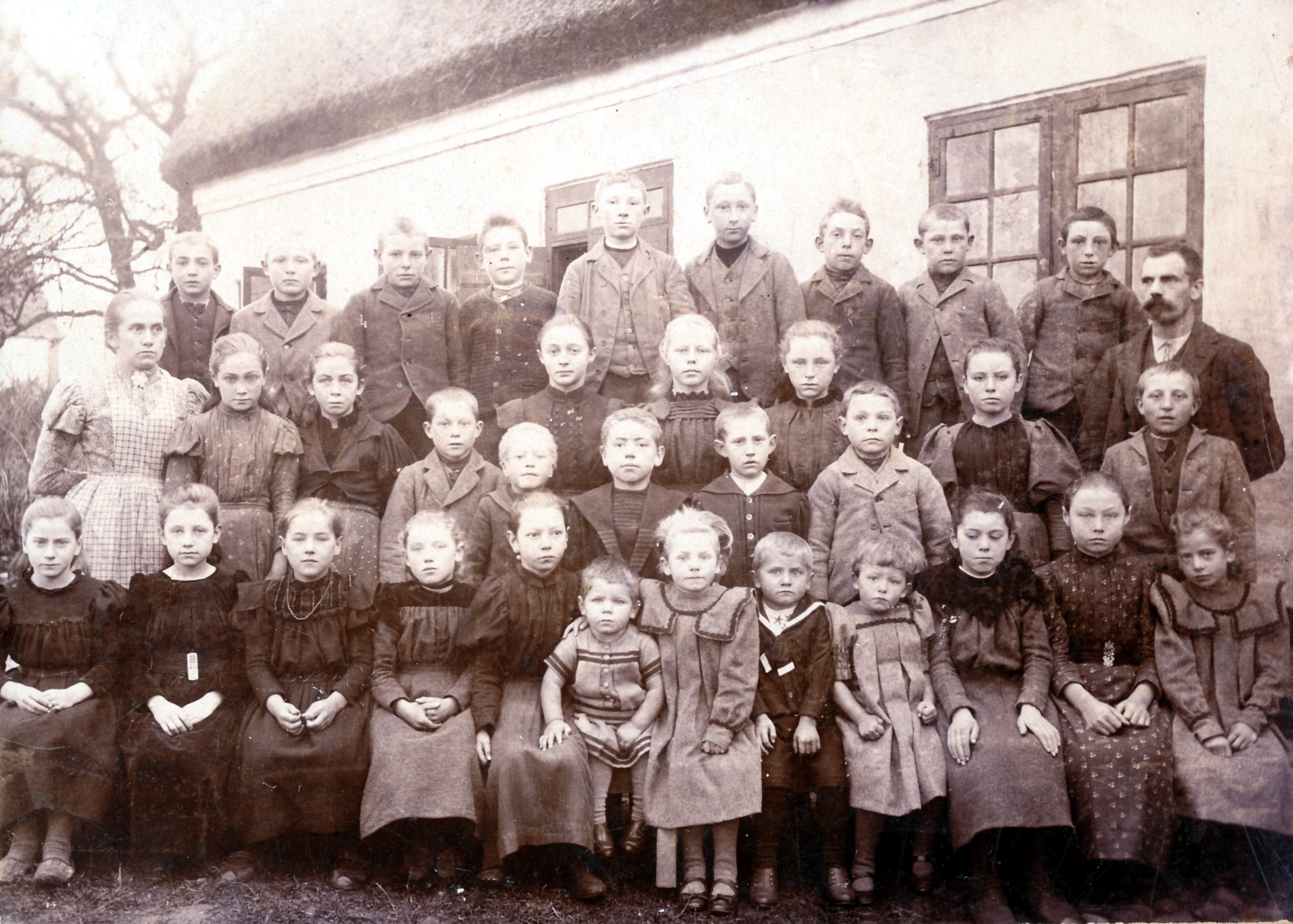 Lumsås Skole - 1900 (B8877)