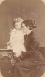Fru Marie Prytz med sønnen Harald - ca. 1884 (B3103)