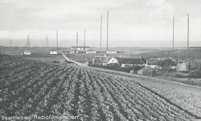 Skamlebækgården og Skamlebæk Radio - ca. 1935 (B14989)
