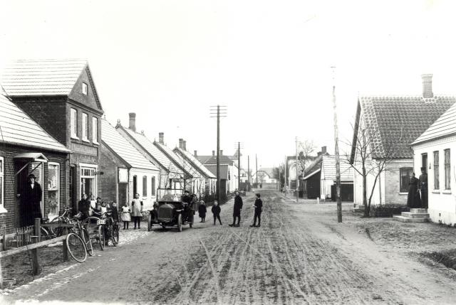 Vallekildevej i Hørve - ca. 1915 (B2093)