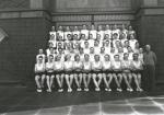 Vallekilde Højskole. Gymnastikhold - Ca. 1949 (B2696)