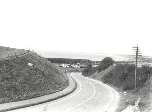 Høve Stræde omkring 1950 (B1295)